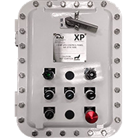 sai drive solutions xp drive etl listed per ul 1203, class I & II division 1 - front lid powder coated industrial white