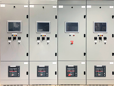 sai power systems 4 section switchgear
