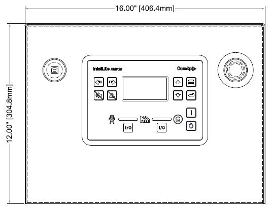 comap rt3 ig500 dimesions front